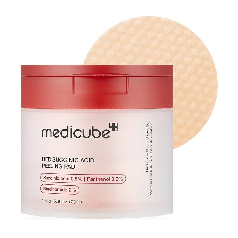 Medicube Red Succinic Acid Peeling Pad — 70 pads